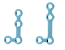 90 l plate titanium locking maxillofacial mini plate-5