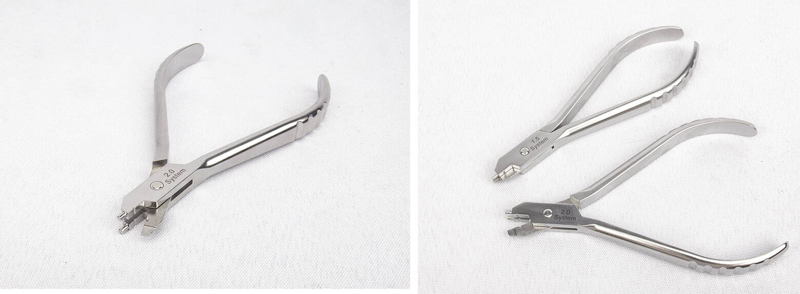 20mm t3 prong plier micro system oral maxillofacial surgery set-1
