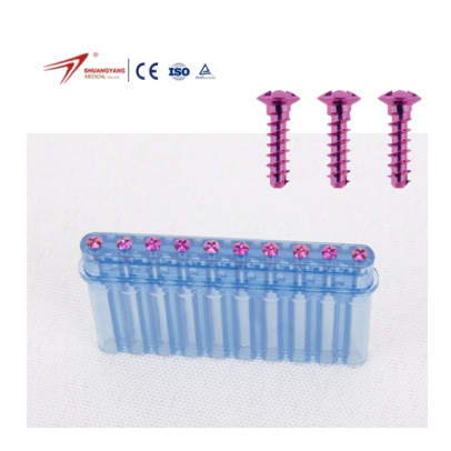 06mm thickness orthognathic series l plate titanium maxillofacial plate4 holes-5