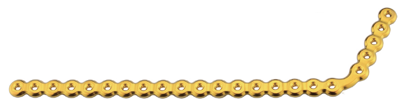 24 mm maxillofacial reconstruction 120 l plate titanium maxillofacial plate-8