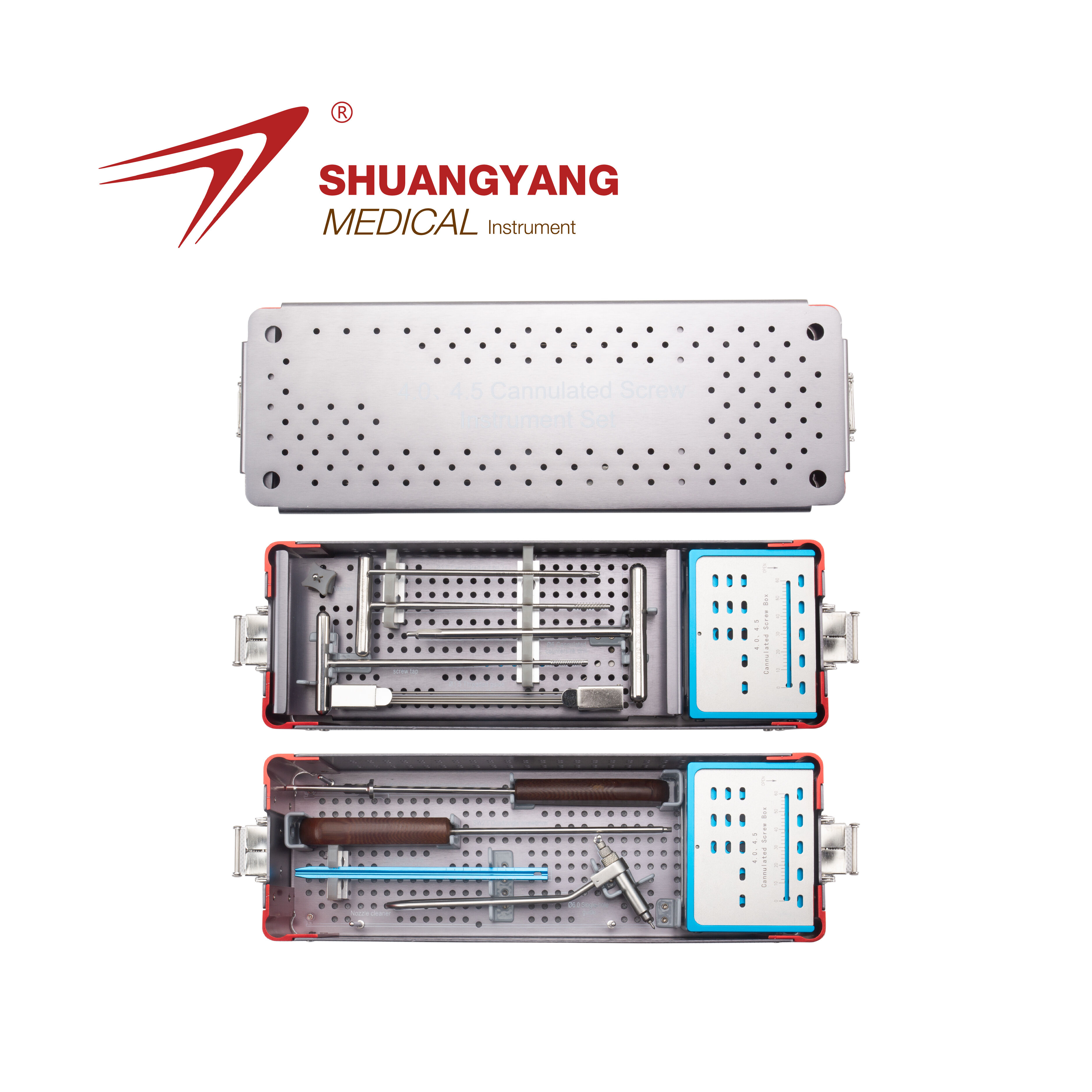 4.0/4.5mm Cannulated Screw Instrument Set