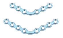 14 mm thickness 120 arc plate titanium locking maxillofacial mini plate-4