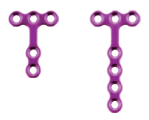 15mm maxillofacial t plate titanium maxillofacial micro plate-4