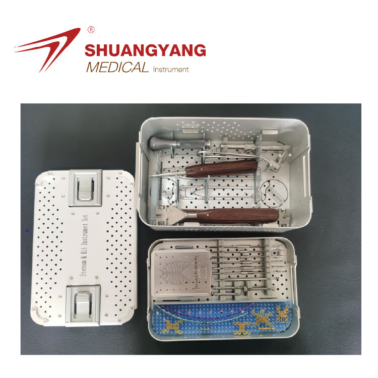 Sternum and Rib Locking Plate Instrument Set