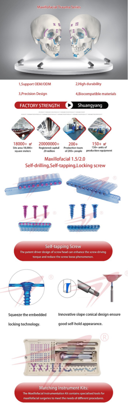 20mm maxillofacial self drilling screw-2