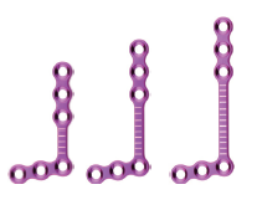 06mm thickness orthognathic series l plate titanium maxillofacial plate6 holes-2