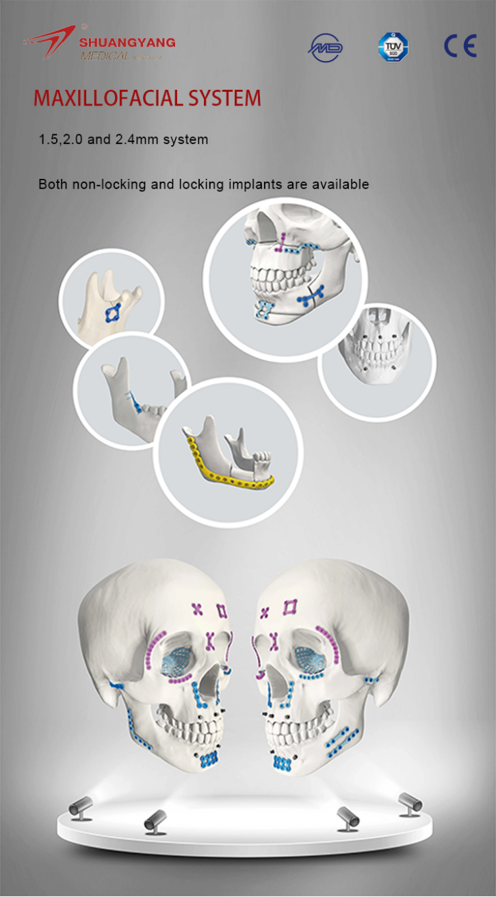 locking maxillofacial implant y plate titanium maxillofacial micro plate-2