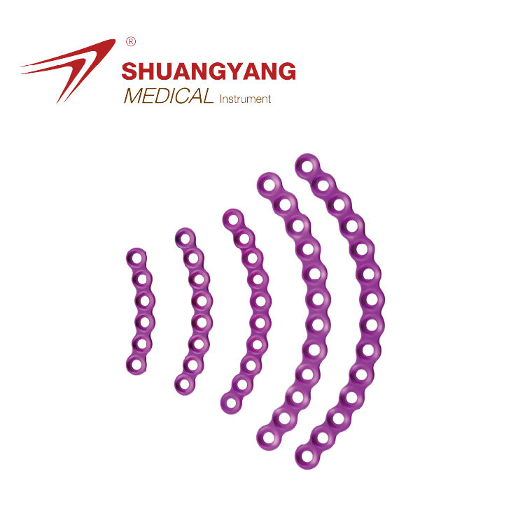 Locking Maxillofacial implant Arc plate Titanium Maxillofacial micro plate