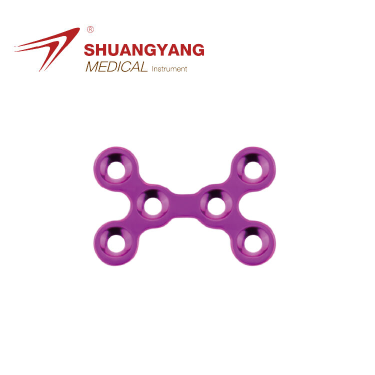 1.5mm maxillofacial Y-plate Titanium Maxillofacial micro plate