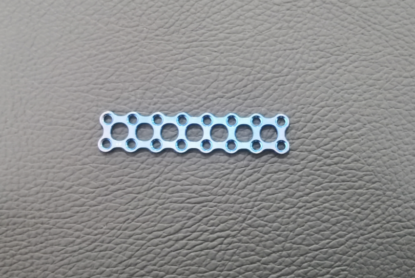 20mm locking maxillofacial set rectangle plate titanium maxillofacial mini plate-4