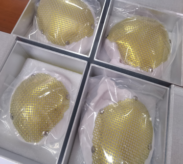 anatomical 2d square hole titanium mesh used for skull restoration system-8