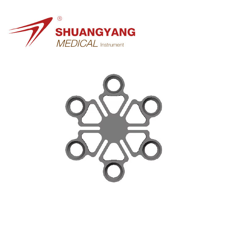 Cranial interlink plate（Snowflake mesh）