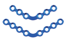 20mm locking maxillofacial set 120 arc plate titanium maxillofacial mini plate-5