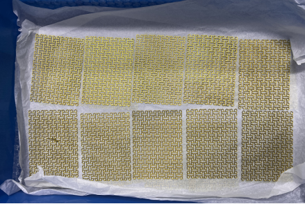 2d square hole flat titanium mesh used for skull restoration system-3