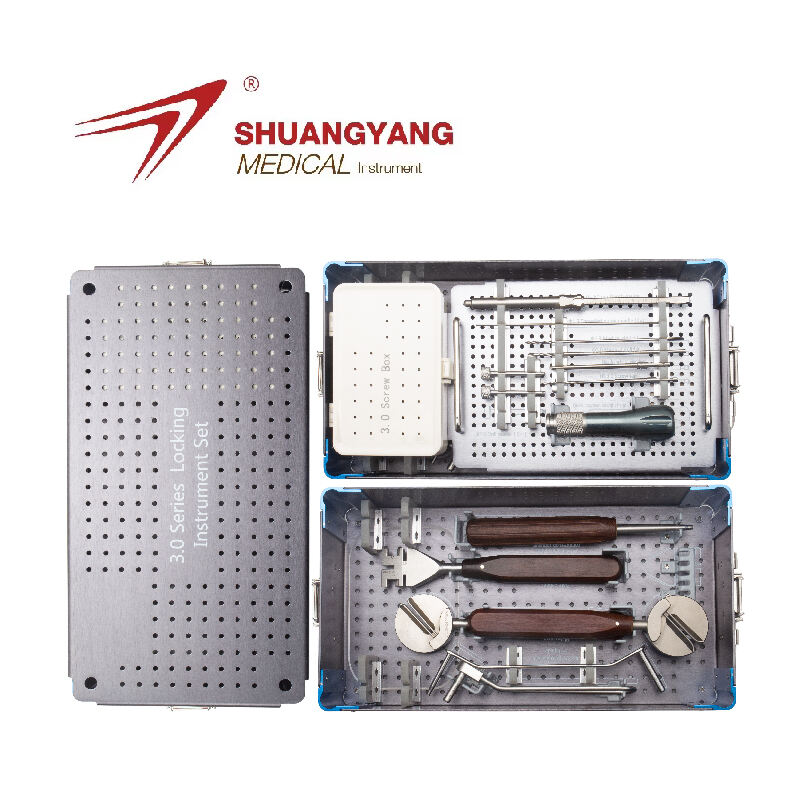 3.0mm Trauma Locking Plate Small Fragment Orthopedic Instrument Set