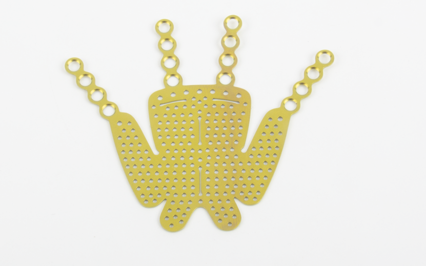 customization pre shaped orbital floor plate type l-4