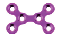 15mm maxillofacial double y plate titanium maxillofacial micro plate-3