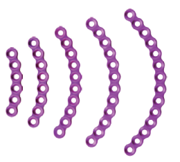 locking maxillofacial implant arc plate titanium maxillofacial micro plate-5