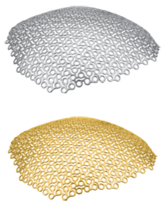 anatomical 3d flower shape titanium mesh used for skull restoration system-5