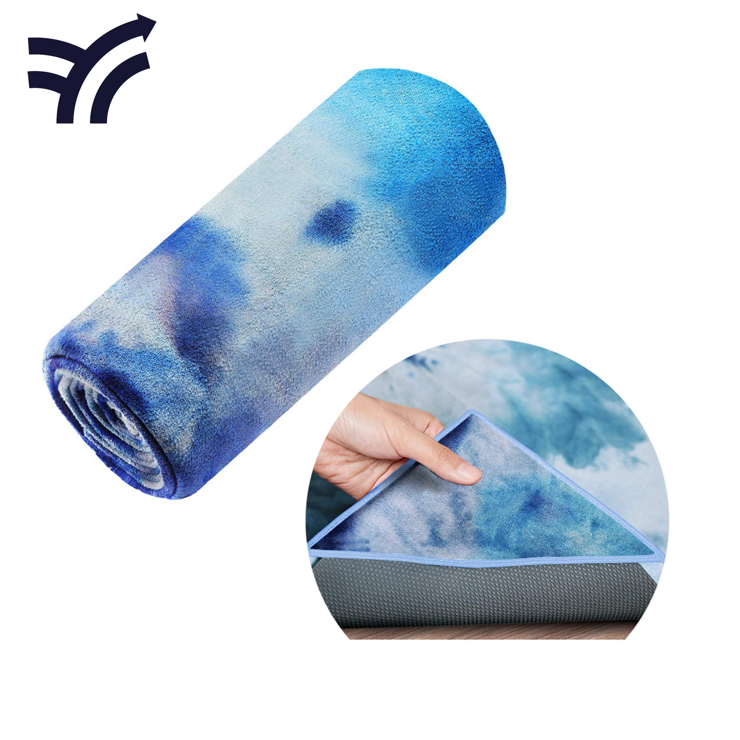 Microfiber yoga towel