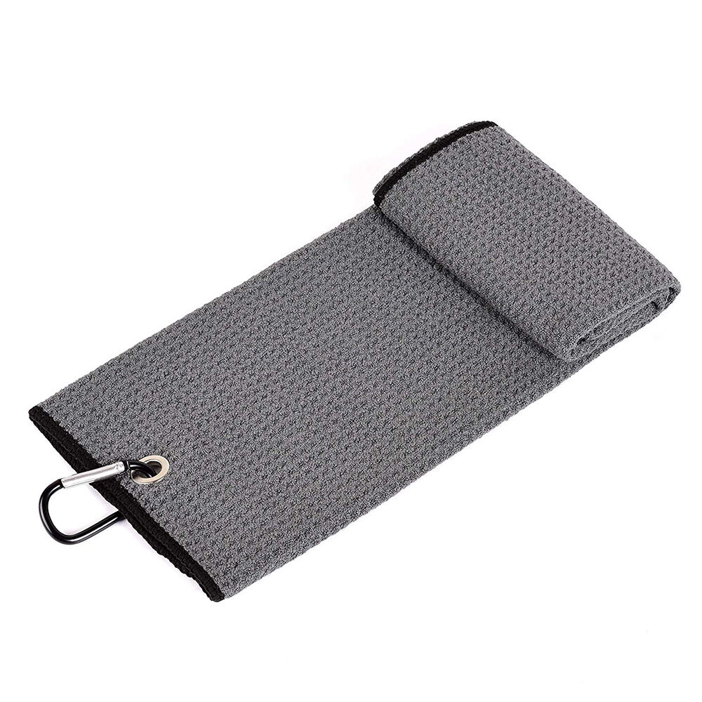 Tri-fold golf towel