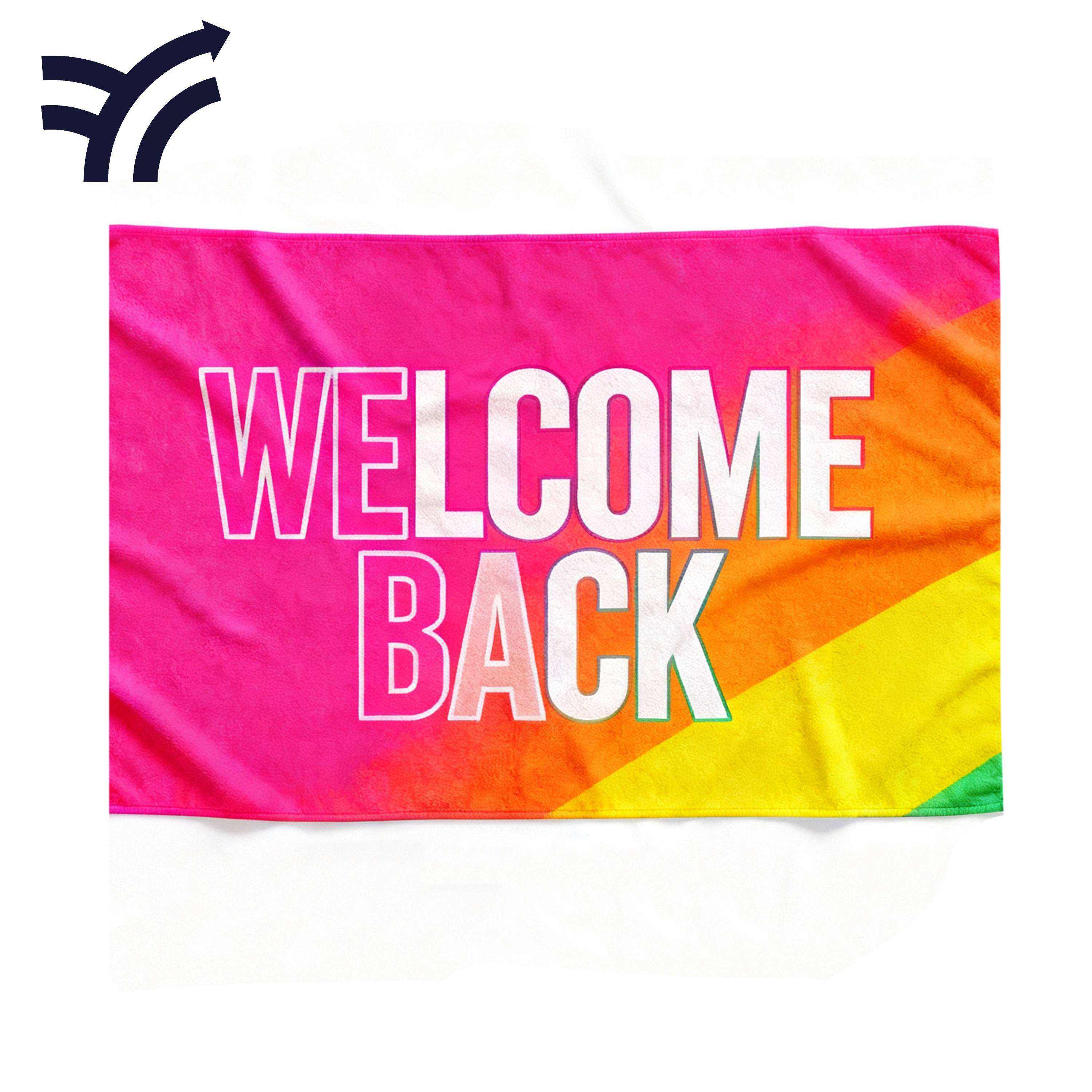 Пешкир за рали с персонализиран печат