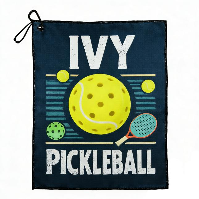 Serve Up Style and Performance: Custom Microfiber Waffle Pickleball Towels
