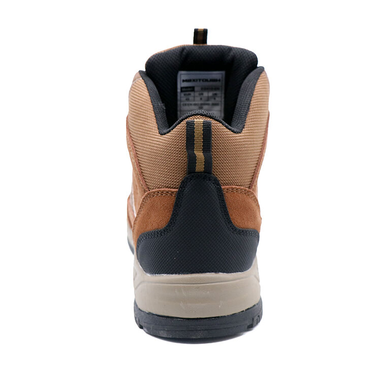 waterproof suede leather safety shoes for men-6