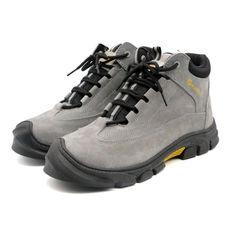  EH410-R br Leather Upper Puncture Safety Shoes SBP