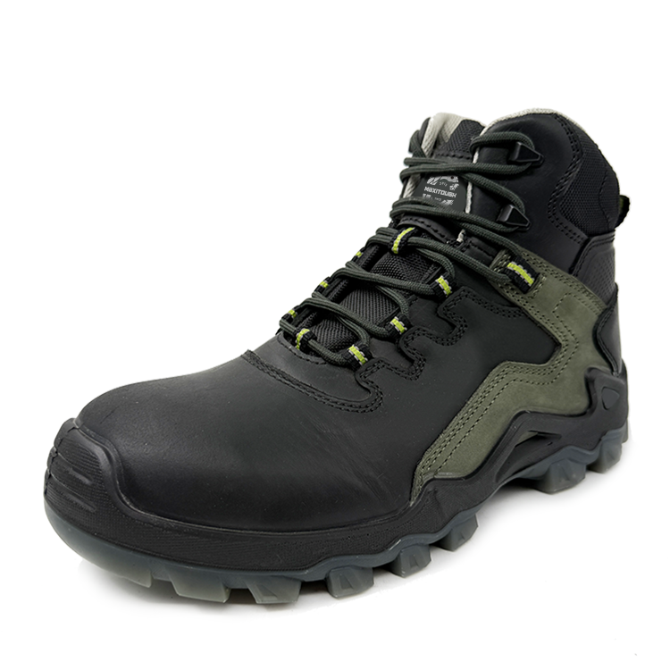 EM113-PT  br أحذية عمل مقاومة للتآكل مع رؤوس فولاذية 