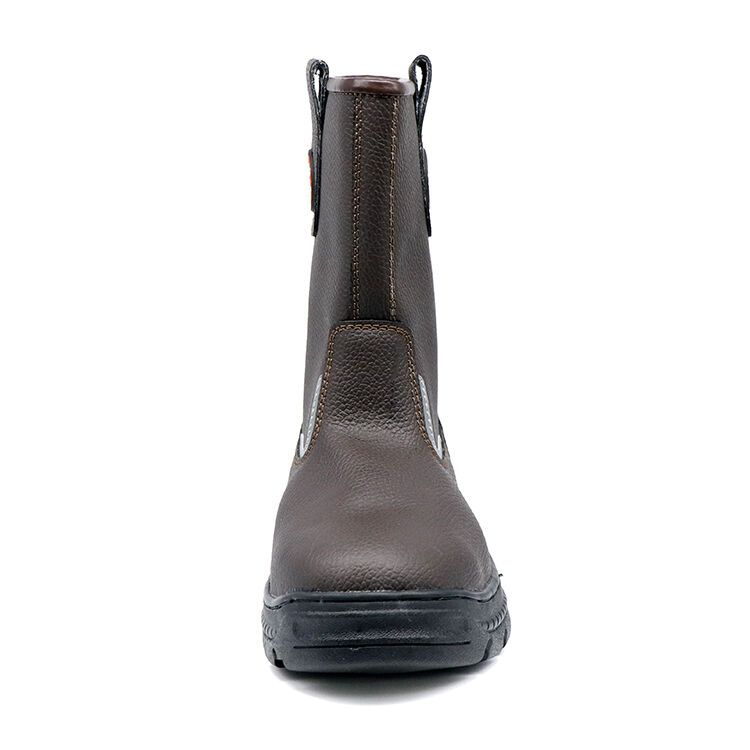 high cut 25cm steel toe boots-5