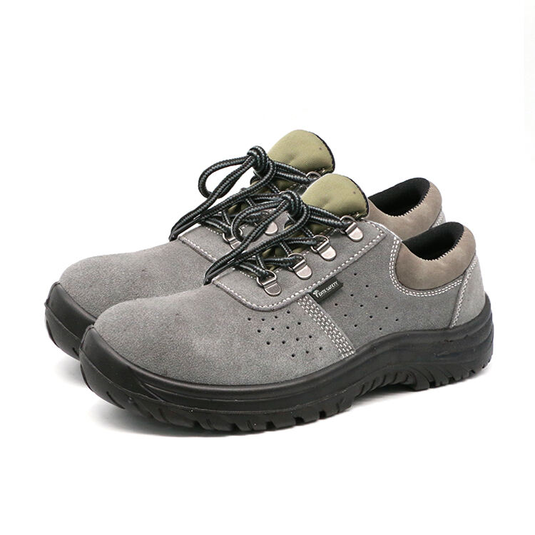 EZ521 - Suede Steel Toe Work Shoes