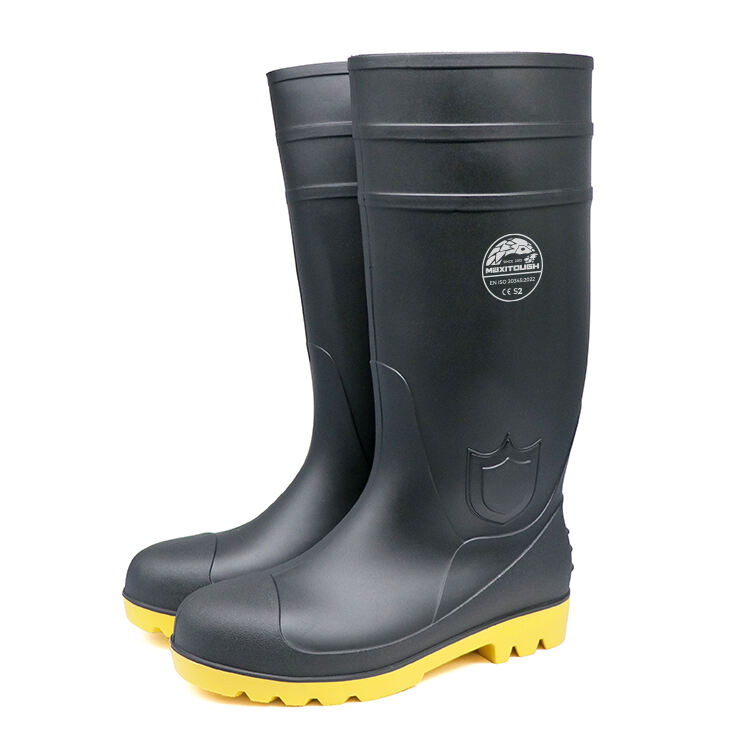 ESJ001-PV-High Cut PVC Rain Boots