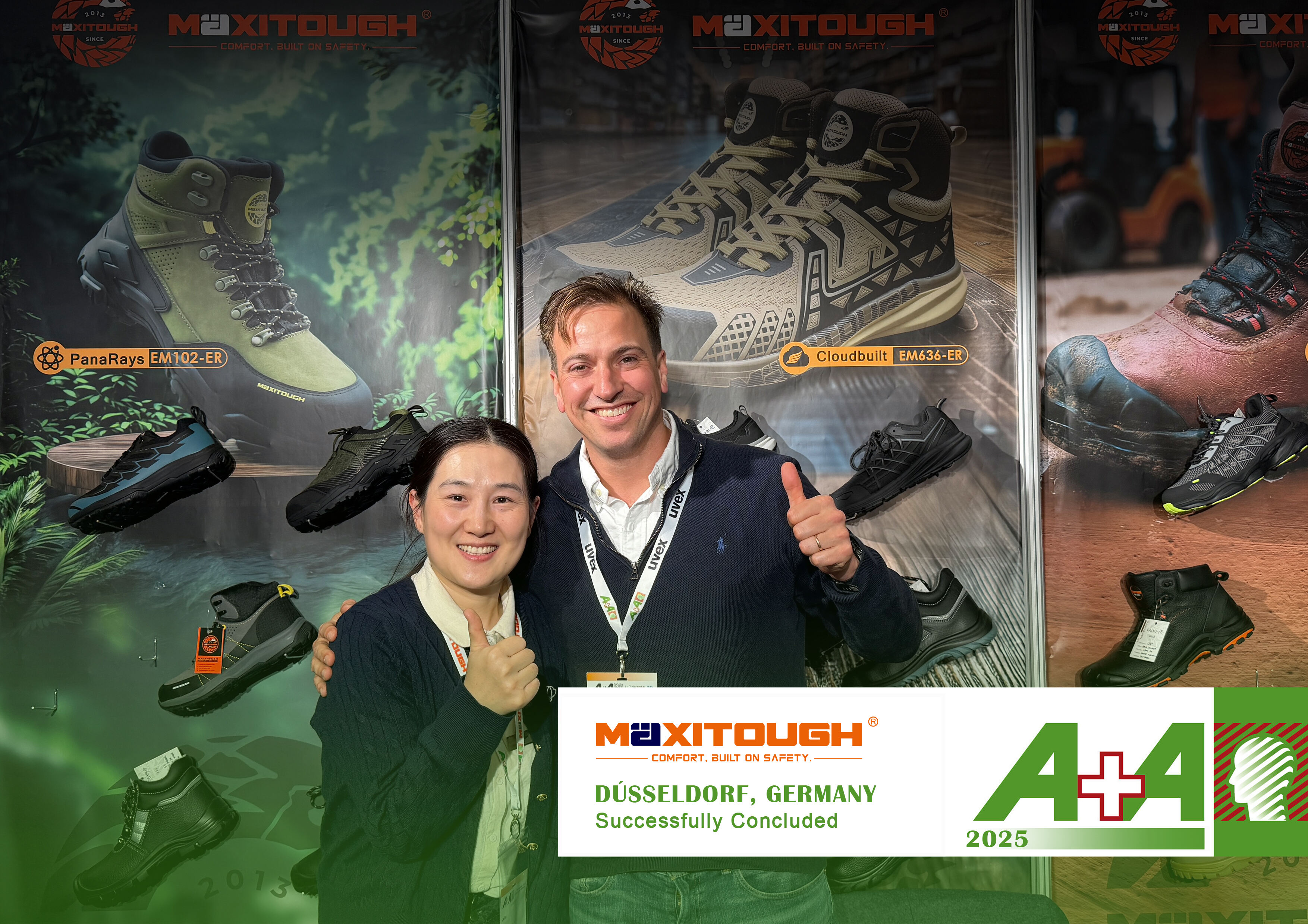 A+A 2025 Successfully Concluded – MaxiTough Safety Shoes Take a New Step Forward in Innovation