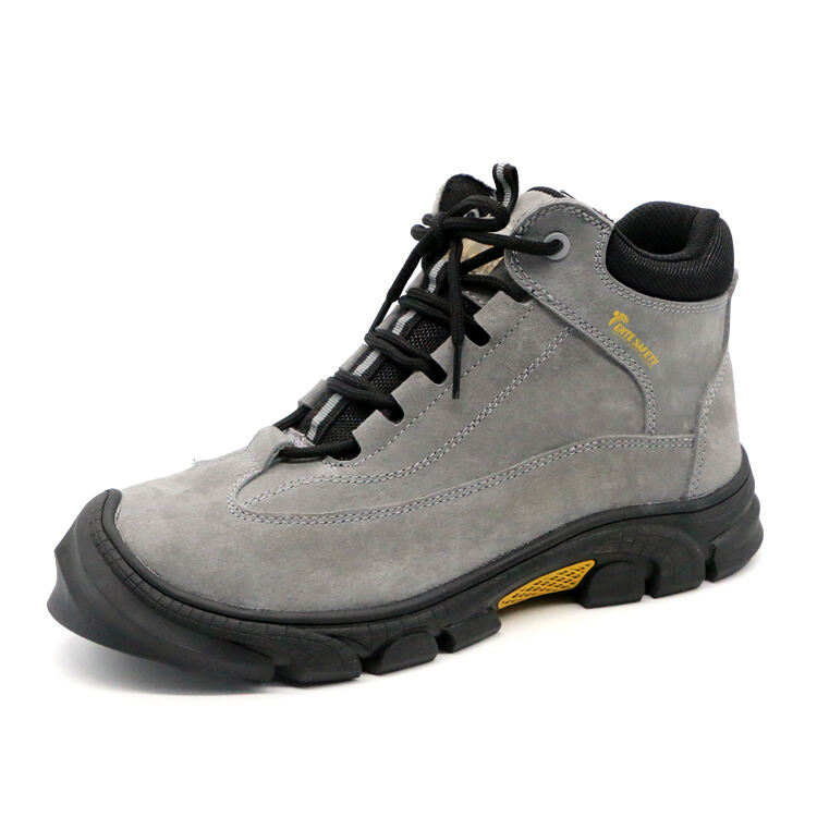  EH410-R br Leather Upper Puncture Safety Shoes SBP