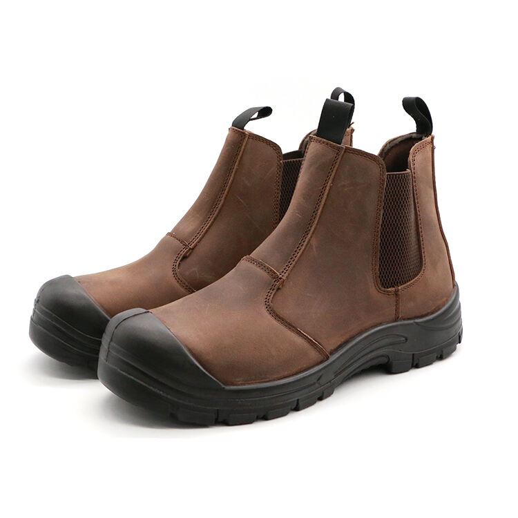 EZ630 - Middle Cut Anti Impact Safety Shoes