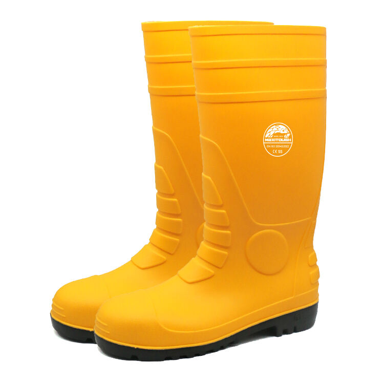 EN001-PV-Steel Toe PVC Rain Boots