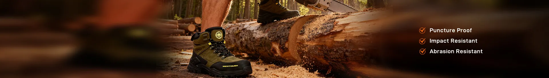 forest  wood chainsaw boots-0