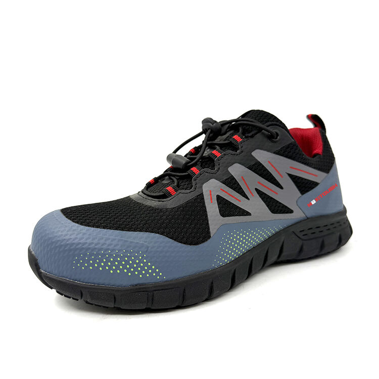 EM602-ERSteel Toe Lightweight Mesh Sneakers