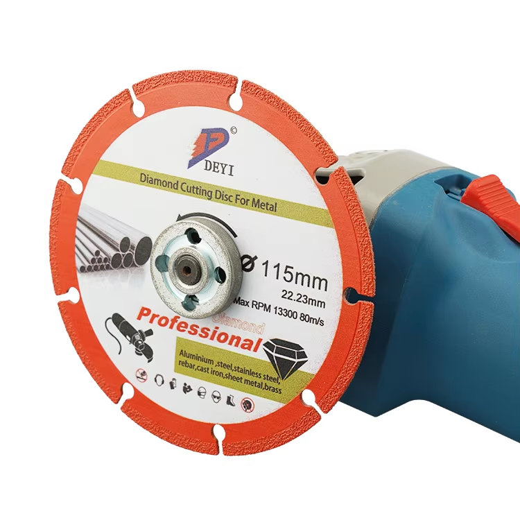 Industrial Grade Brazed Angle Grinder Saw Blades