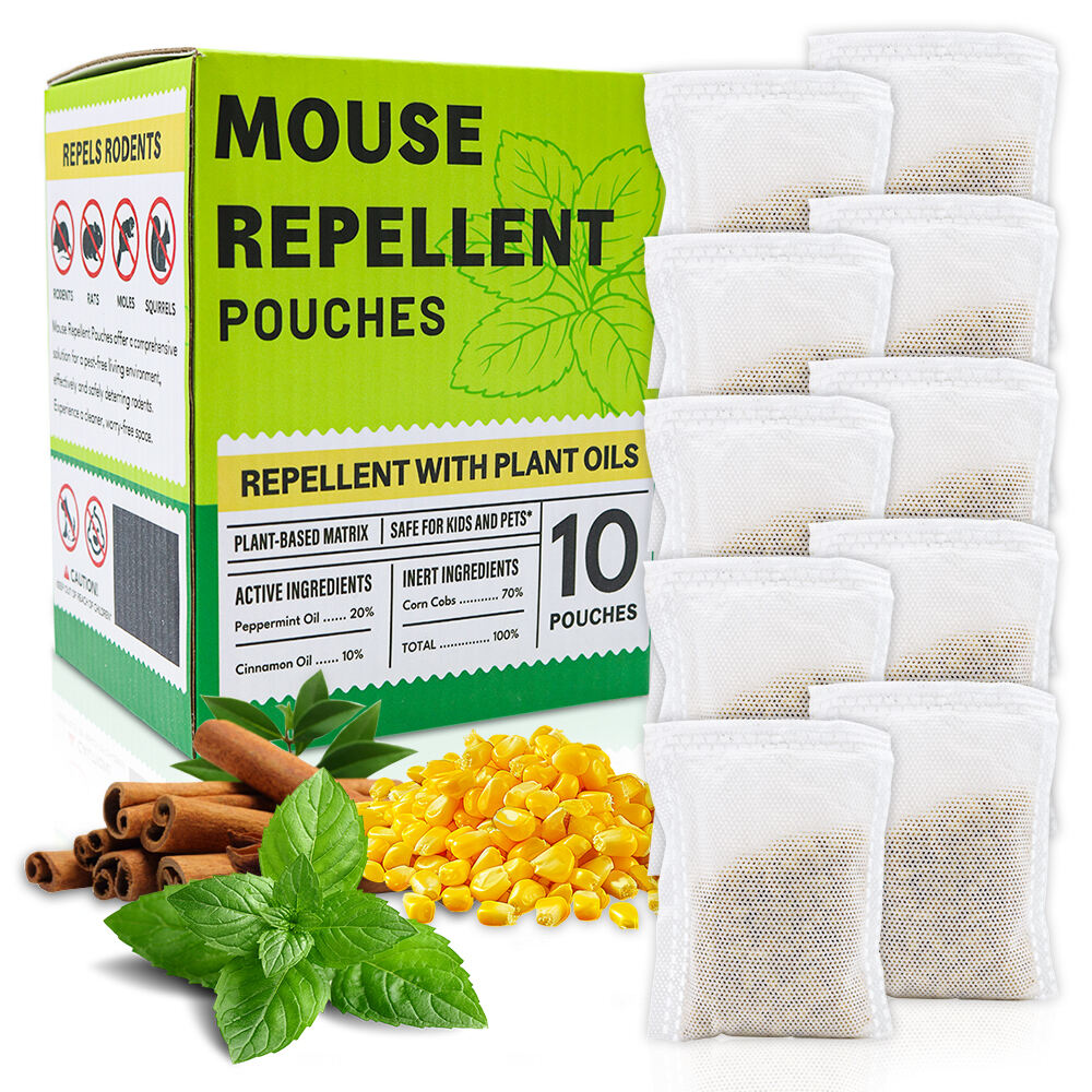 マウス忌避袋トラップ - 獣害を遠ざけます