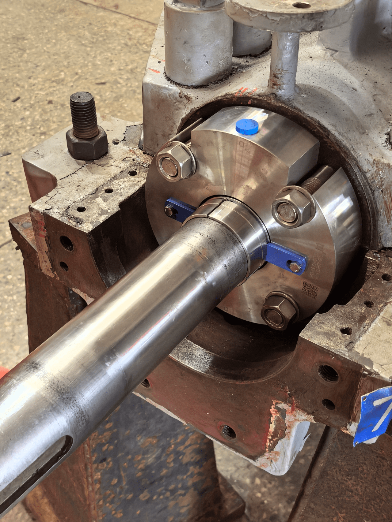 High-Pressure Mechanical Seal in Crude Oil Pump – On-Site Application