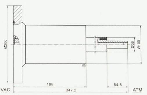 Crystal growth furnace magnetofluid seal transmission device supplier