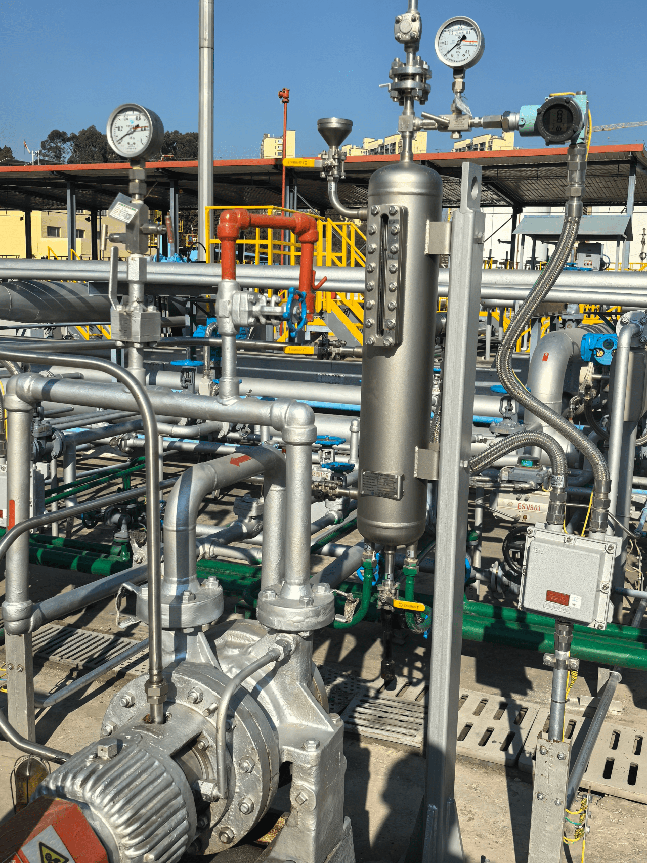High-Pressure Mechanical Seal in Crude Oil Pump – On-Site Application