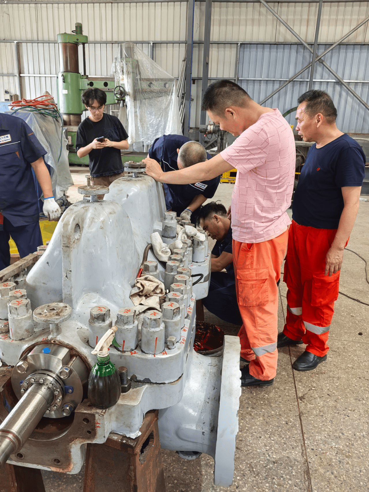 High-Pressure Mechanical Seal in Crude Oil Pump – On-Site Application