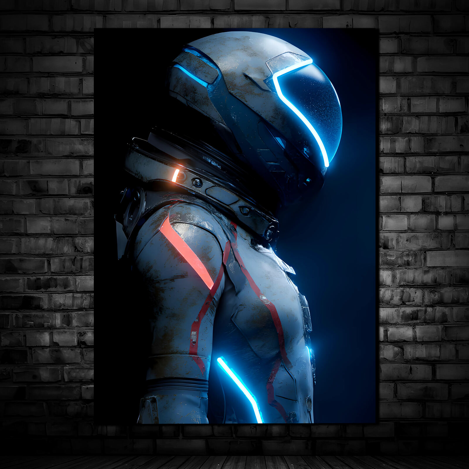 Custom Astronaut Neon Sign Neon Poster for Wall Home Decor & Bar Decor