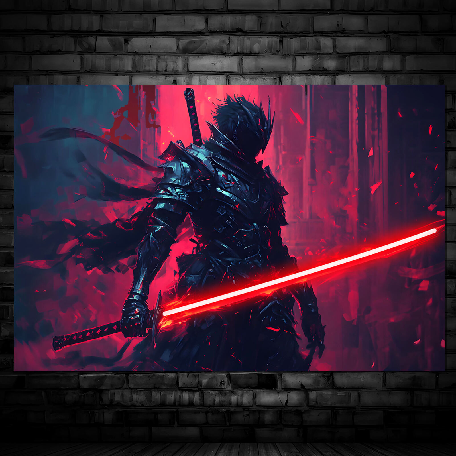 Custom Black Warrior Neon Sign Neon Poster for Wall Home Decor & Bar Decor 2