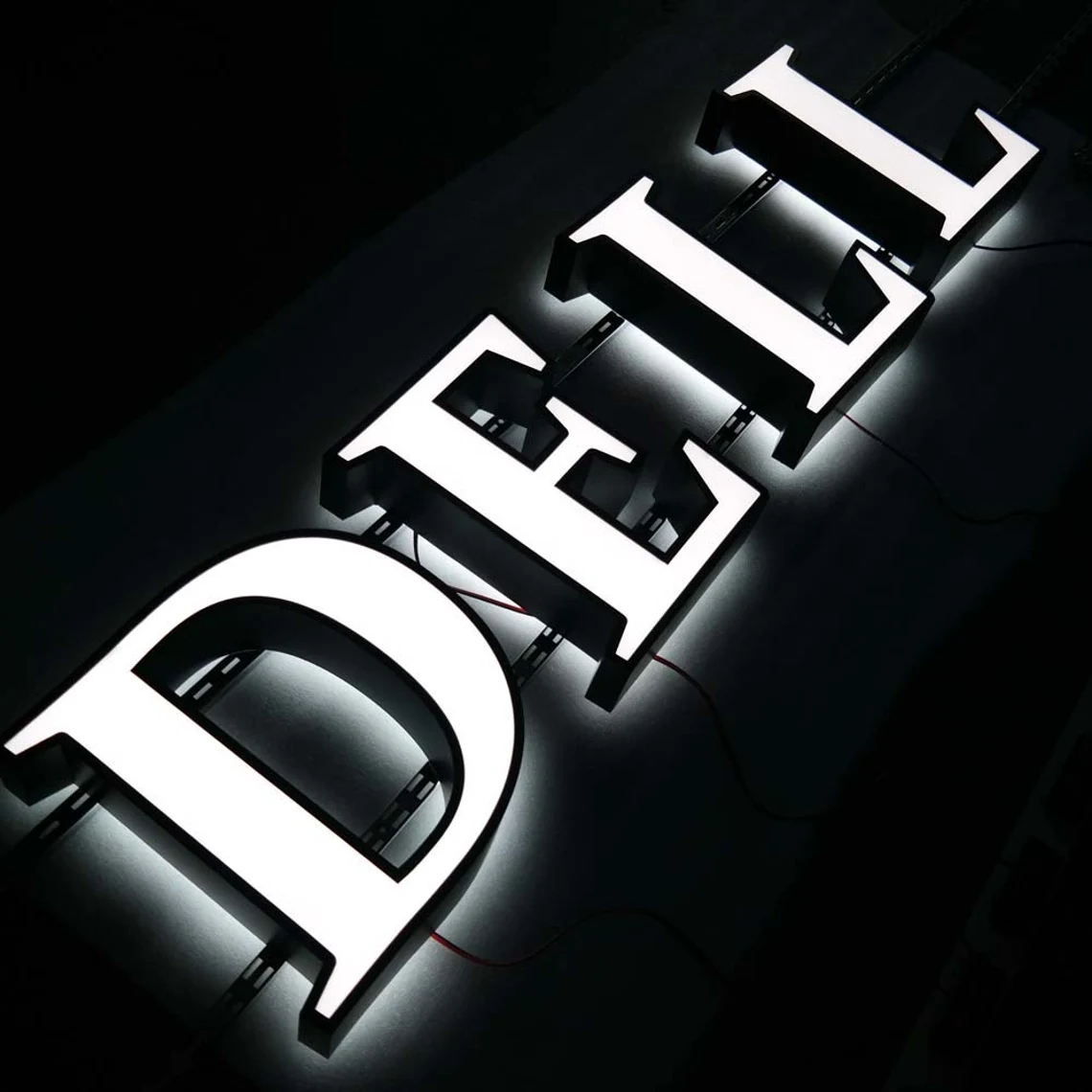 LED Mini Acrylic Letters: Discover Compact Brilliance for Modern Décor ...