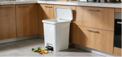  Blow-Molded Trash Can (Ultra-Light, Durable, Easy to Clean)