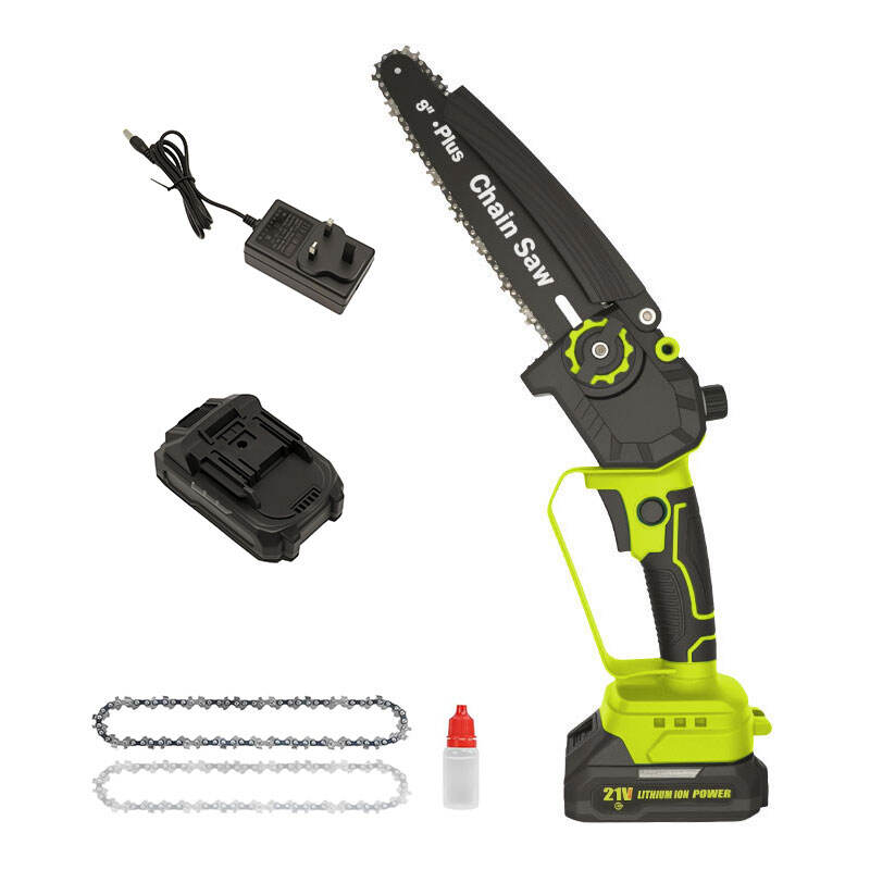 BL-YL1108 High Quality 6-Inch Professional Battery-Powered Cordless Electric Chain Saw Machine Industrial DIY Pole Chainsaw for Wood OEM